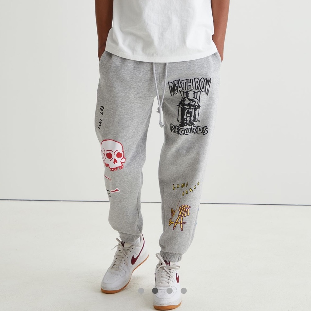 Urban Outfitters - Death Row Records Hand Drawn Logo Sweatpants